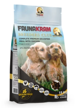 Faunakram Breedclub Puppy Chicken 15kg