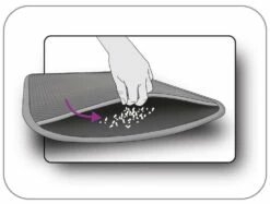 Flamingo Tappetino Per Lettiera Testa Di Gatto 50 X 40 Cm -BRIT in Italia ita pl Flamingo Tappetino per lettiera testa di gatto 50 x 40 cm 20446 4