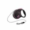 Flexi Guinzaglio Design Nero XS Corda 3m Fino A 8kg Rosa 2 Flexi Guinzaglio Design Nero XS Corda 3m Fino A 8kg Rosa -BRIT in Italia ita pl Flexi Guinzaglio Design nero XS Corda 3m Fino a 8kg Rosa 13986 1