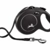 Flexi Guinzaglio Nuovo Classico S Nastro 5m Fino A 15kg Nero