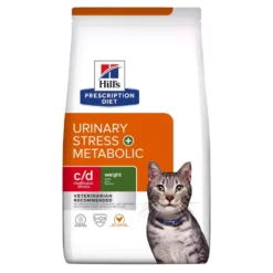 Hills HILL'S PD Prescription Diet C/d Urinary Stress + Metabolic Feline 3kg
