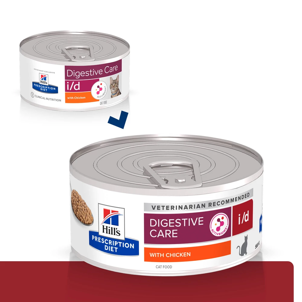 Hills Hill's PD Prescrizione Dieta Feline I/d 156g X24 3 Hills Hill's PD Prescrizione Dieta Feline I/d 156g X24