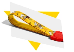 Hunter Zee Dog Ruff Homer Simpson Guinzaglio Per Cani 120cm -BRIT in Italia ita pl Hunter Zee Dog Ruff Homer Simpson Guinzaglio per cani 120cm 10970 3