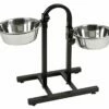 KERBL Stand Con 2 Ciotole Regolabili Da 2800 Ml