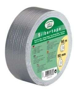 Kerbl Silbertape Benda Per Zoccoli E Zoccoli, 50 M X 50 Mm, Argento