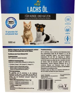 LAB V Olio Di Salmone Per Cani E Gatti 2x5000ml - 3% Di Sconto In Un Set -BRIT in Italia ita pl LAB V Olio di salmone per cani e gatti 2x5000ml 3 di sconto in un set 24258 2