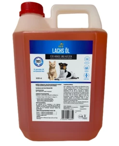 LAB V Olio Di Salmone Per Cani E Gatti 5000ml