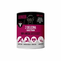 Mr.BIG Junior Pezzi In Salsa Con Carne Di Vitello 10x400g Per Cani -BRIT in Italia ita pl Mr BIG Junior pezzi in salsa con carne di vitello 400g per cani 22264 1