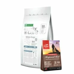 NATURES PROTECTION Superior Care Grain Free White Fish Adult Small Breeds 10kg + ORIJEN Regional Red Dog 340g