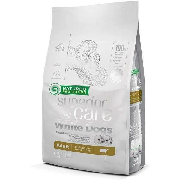 Nature’s Protection Superior Care White Dogs Adult Small Breeds With Lamb 4kg + Sorpresa Per Il Cane GRATIS 5 Nature’s Protection Superior Care White Dogs Adult Small Breeds With Lamb 4kg + Sorpresa Per Il Cane GRATIS - immagine 3