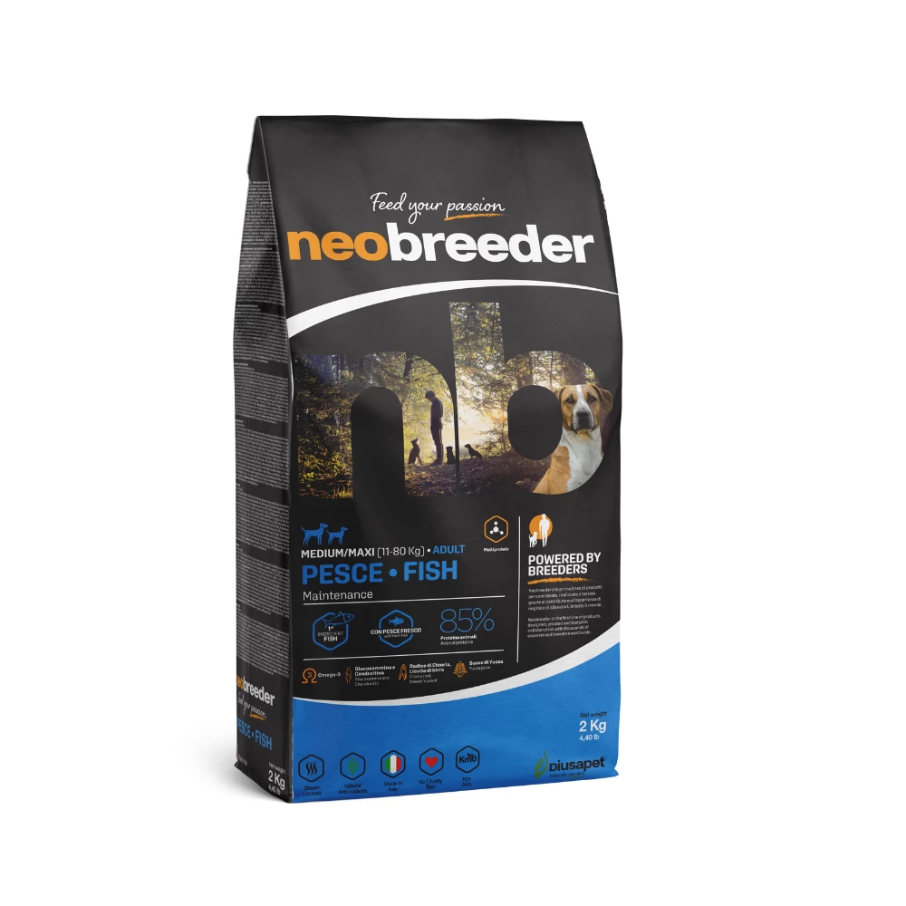 Neobreeder Dog Adult Fish Medium/Maxi 2kg 3 Neobreeder Dog Adult Fish Medium/Maxi 2kg