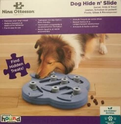 Nina Ottosson Dog Hide 'N Slide Purple - Gioco Educativo Per Cani - Livello 2. -BRIT in Italia ita pl Nina Ottosson Dog Hide N Slide Purple gioco educativo per cani livello 2 19529 2