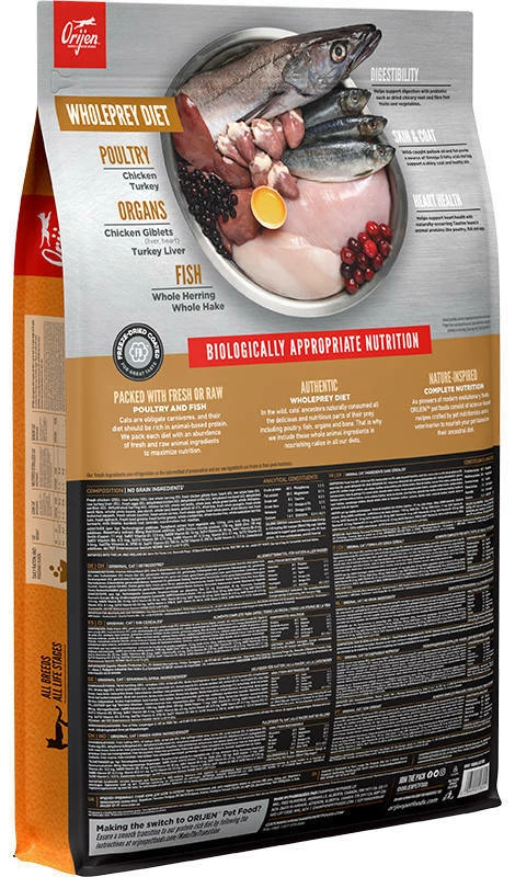 Orijen Gatto E Gattino 5,4kg 4 Orijen Gatto E Gattino 5,4kg - immagine 2