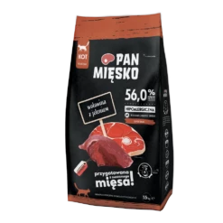 PAN MIĘSKO Manzo Con Cervo M 1,6kg Per Gatti
