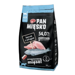 PAN MIĘSKO Pollo Con Trota S 10kg Per Gatti