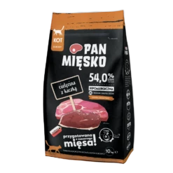 PAN MIĘSKO Vitello Con Anatra M 10kg Per Gatti