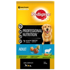 PEDIGREE Adult Professional 15kg - Cibo Secco Per Cani Con Agnello