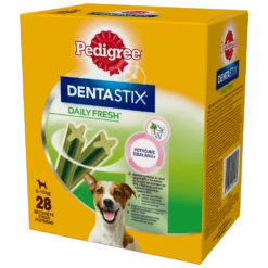 PEDIGREE® DentaStix™ Daily Fresh - Alimento Complementare Al Gusto Di Pollo Per Cani Di Piccola Taglia - 4x110g