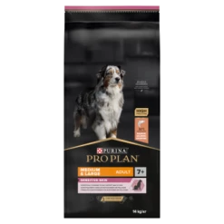 PURINA PRO PLAN PRO PLAN Sensitive Skin Cibo Per Cani Adulti Di Media E Grande Taglia Ricco Di Salmone 2x14 Kg
