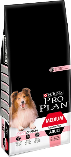 PURINA PRO PLAN PRO PLAN Sensitive Skin Medium Adult Cibo Per Cani Ricco Di Salmone 14 Kg 4 PURINA PRO PLAN PRO PLAN Sensitive Skin Medium Adult Cibo Per Cani Ricco Di Salmone 14 Kg - immagine 2