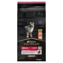 PURINA PRO PLAN PRO PLAN Sensitive Skin Puppy Cibo Ricco Di Salmone 2x12kg