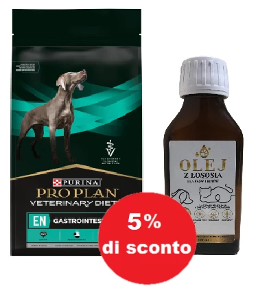 PRO PLAN Veterinary Diets IT Gastrointestinal Cibo Secco Per Cani 12 Kg + Olio Di Salmone 100ml - 5% Di Sconto 3 PRO PLAN Veterinary Diets IT Gastrointestinal Cibo Secco Per Cani 12 Kg + Olio Di Salmone 100ml - 5% Di Sconto