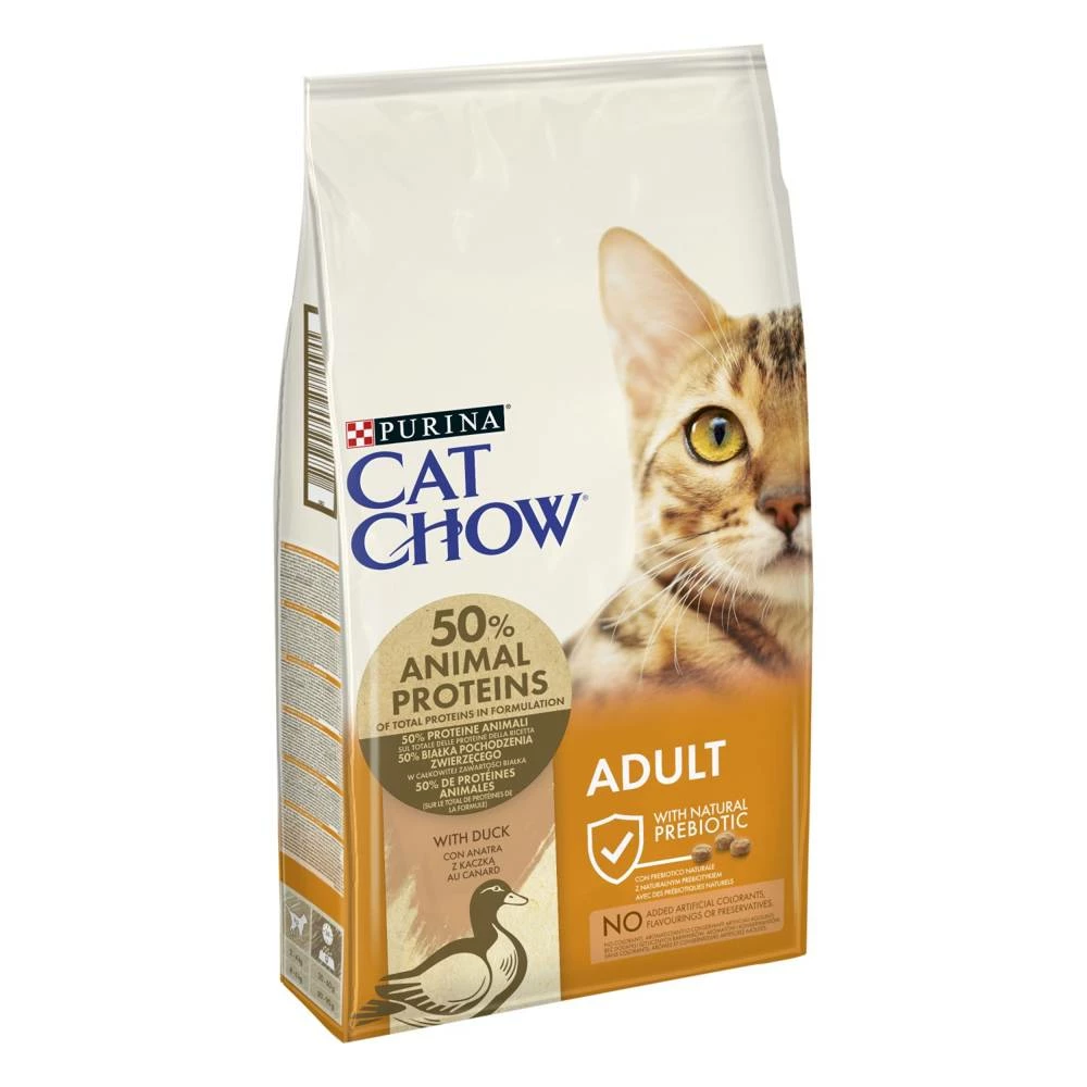 PURINA Cat Chow Adult Anatra - Cibo Per Gatti 15 Kg + Sorpresa Per Il Gatto GRATIS 5 PURINA Cat Chow Adult Anatra - Cibo Per Gatti 15 Kg + Sorpresa Per Il Gatto GRATIS - immagine 3