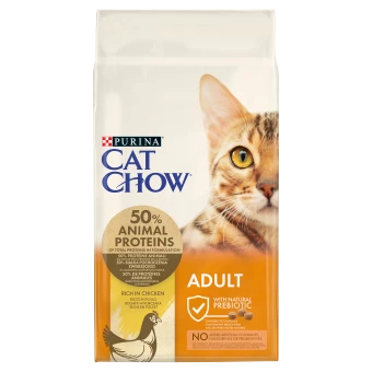 PURINA Cat Chow Alimento Per Adulti Al Pollo 2x15 Kg 5 PURINA Cat Chow Alimento Per Adulti Al Pollo 2x15 Kg - immagine 3