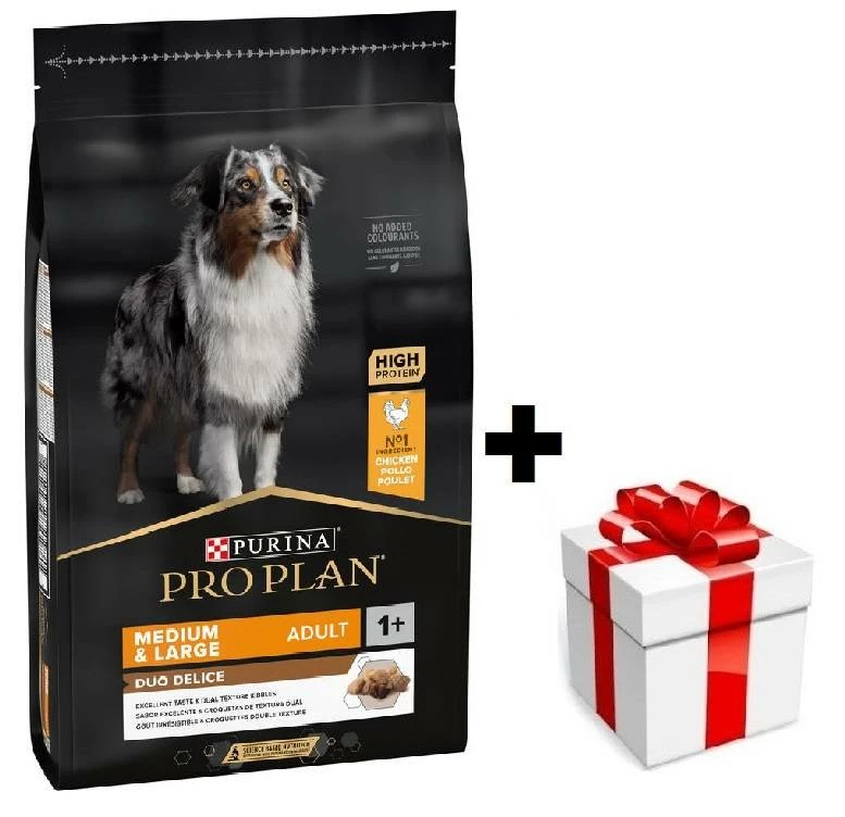 PURINA Pro Plan Adult Duo Delice Chicken & Rice 10kg + Sorpresa Per Il Cane GRATIS 3 PURINA Pro Plan Adult Duo Delice Chicken & Rice 10kg + Sorpresa Per Il Cane GRATIS