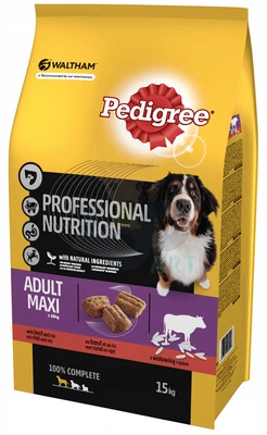 Pedigree Adult Large & Giant Dog Food Con Manzo E Riso 15kg