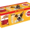 Pedigree Wet Jellied Adult Dog Food Mixed Flavours (Beef, Chicken, Lamb, Poultry) 40x100g -BRIT in Italia ita pl Pedigree Wet Jellied Adult Dog Food Mixed Flavours Beef Chicken Lamb Poultry 40x100g 9120 1