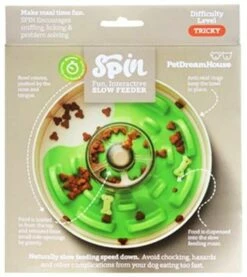 Pet Dream House Spin UFO Maze Green Tricky - Ciotola Interattiva -BRIT in Italia ita pl Pet Dream House Spin UFO Maze Green Tricky ciotola interattiva 19515 3