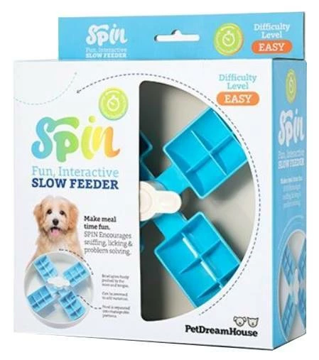 Pet Dream House Spin Windmill Blue Easy - Ciotola Interattiva 5 Pet Dream House Spin Windmill Blue Easy - Ciotola Interattiva - immagine 3