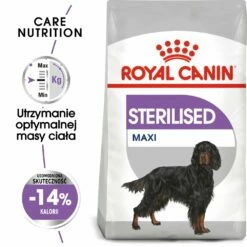 ROYAL CANIN CCN Maxi Alimento Secco Sterilizzato Da 12 Kg Per Cani Adulti, Di Taglia Grande E Sterilizzati