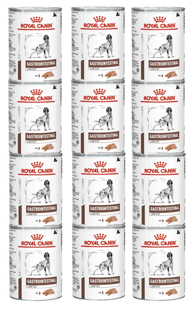 ROYAL CANIN Gastrointestinal Low Fat 12x410g 3 ROYAL CANIN Gastrointestinal Low Fat 12x410g