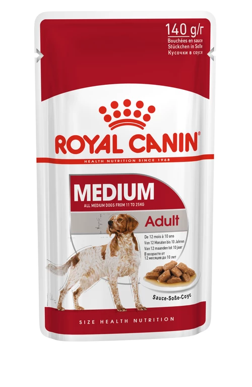 ROYAL CANIN Medium Adult 10x140g 3 ROYAL CANIN Medium Adult 10x140g
