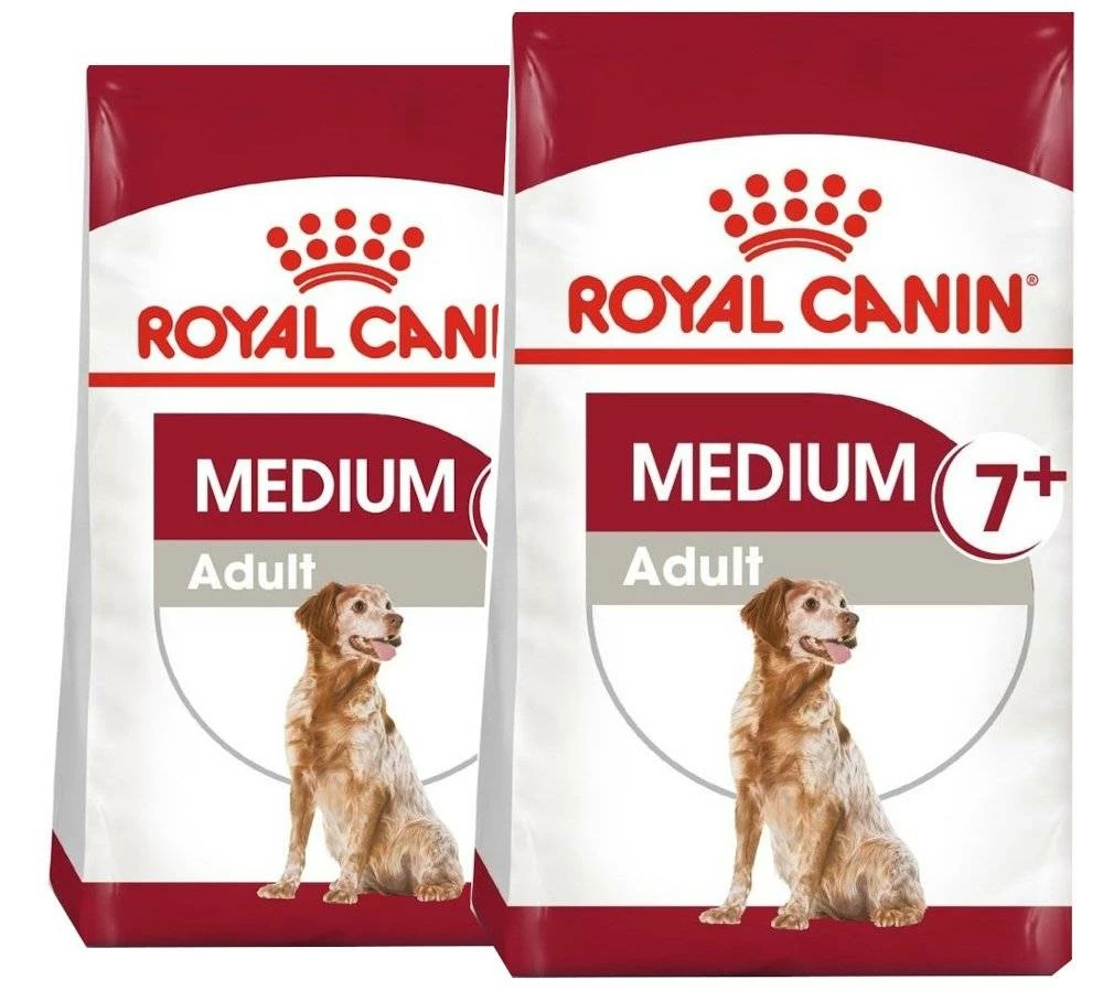 ROYAL CANIN Medium Adult 7+ 15kg X2 3 ROYAL CANIN Medium Adult 7+ 15kg X2