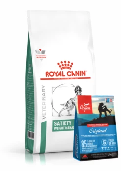 ROYAL CANIN Satiety Weight Management 12kg + ORIJEN Original Dog 340g GRATIS