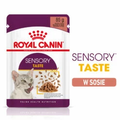 ROYAL CANIN Sensory Taste Cibo Umido, Pezzi In Salsa 12x85g
