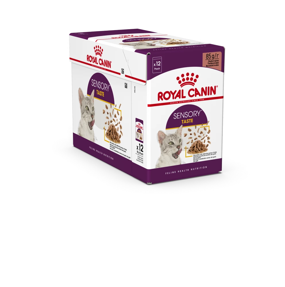 ROYAL CANIN Sensory Taste Cibo Umido, Pezzi In Salsa 12x85g 5 ROYAL CANIN Sensory Taste Cibo Umido, Pezzi In Salsa 12x85g - immagine 3