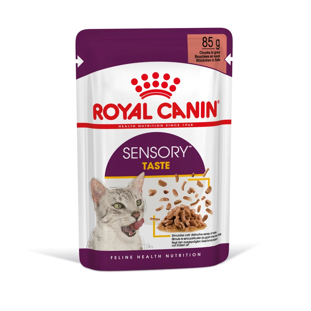 ROYAL CANIN Sensory Taste Cibo Umido, Pezzi In Salsa 12x85g 6 ROYAL CANIN Sensory Taste Cibo Umido, Pezzi In Salsa 12x85g - immagine 4