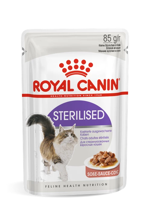 ROYAL CANIN Sterilised In Salsa 12x85g 3 ROYAL CANIN Sterilised In Salsa 12x85g