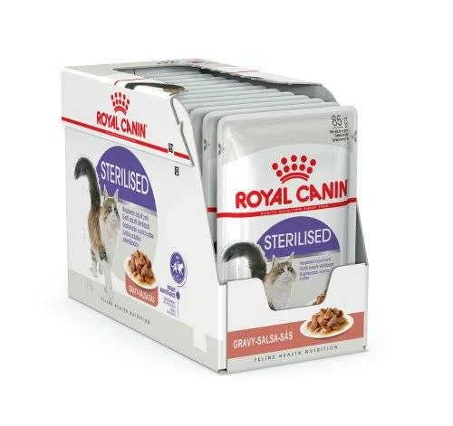 ROYAL CANIN Sterilised In Salsa 24x85g 4 ROYAL CANIN Sterilised In Salsa 24x85g - immagine 2
