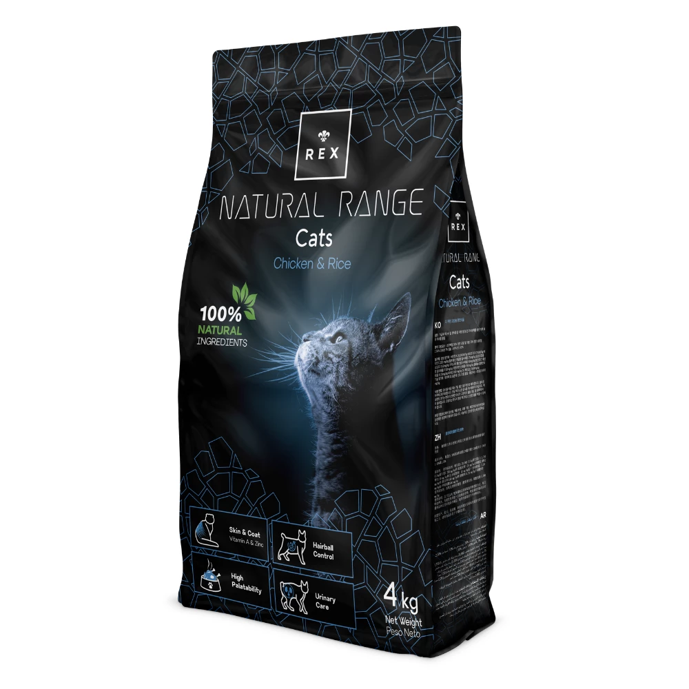 Rex Natural Range Cats Chicken & Rice 4 Kg 8 Rex Natural Range Cats Chicken & Rice 4 Kg - immagine 6
