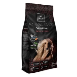 Rex Natural Range Sensitive Salmone E Patate 14kg + Sorpresa Per Il Cane GRATIS -BRIT in Italia ita pl Rex Natural Range Sensitive Salmone e Patate 14kg 23728 1