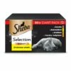SHEBA Bustine 80x85g Selezione Gusti Pollame - Cibo Umido Per Gatti Adulti, In Salsa Con Anatra, Pollo, Pollame, Anatra E Tacchino