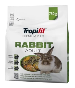 TROPIFIT Premium Plus CONIGLIO ADULTO 750g - Per Un Coniglio