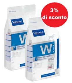VIRBAC Perdita Di Peso E Diabete Per Cani 2x12 Kg - 3% Di Sconto In Un Set