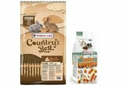 Versele-Laga Country's Best Cuni Fit Plus 20kg + Bocconcini 50g