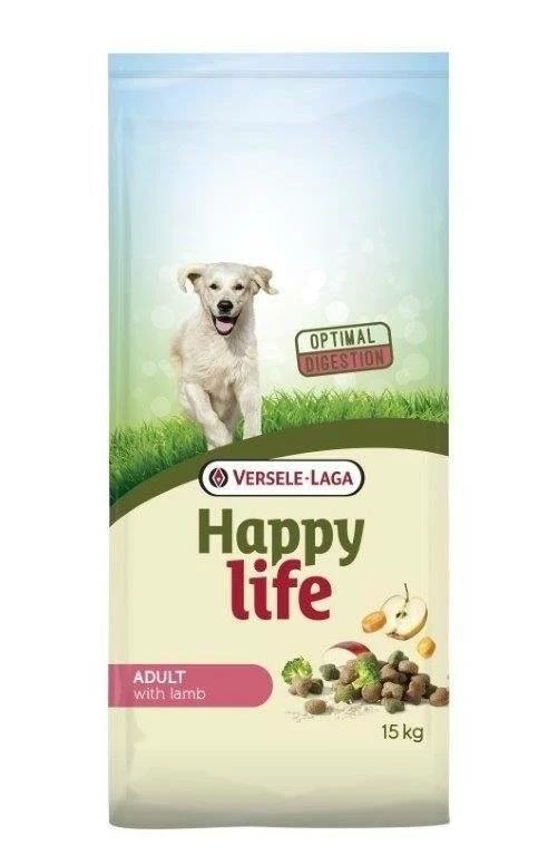 Versele-Laga Happy Life Adulto Con Agnello 15kg 3 Versele-Laga Happy Life Adulto Con Agnello 15kg